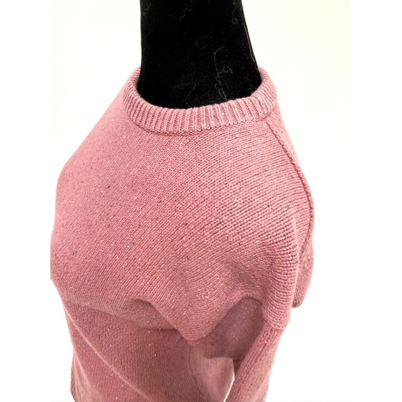 The North Face pink wool blend crew neck sweater - Picture 3 of 10